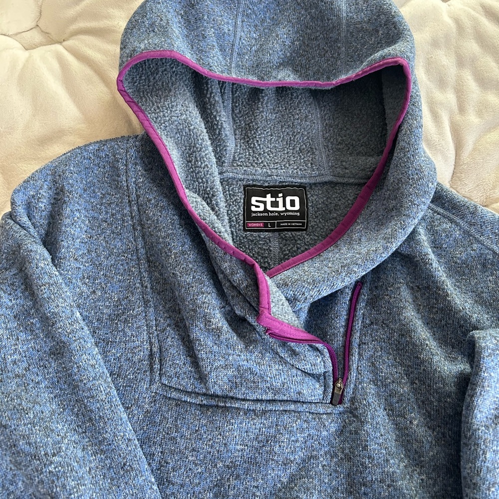 Stio Sweetwater fleece hoodie size Large